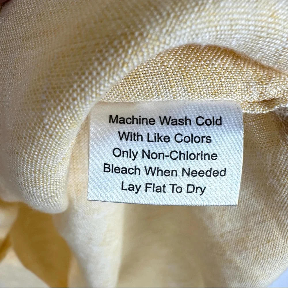 Jos A Bank Reserve Long Sleeve Linen Button Down Shirt